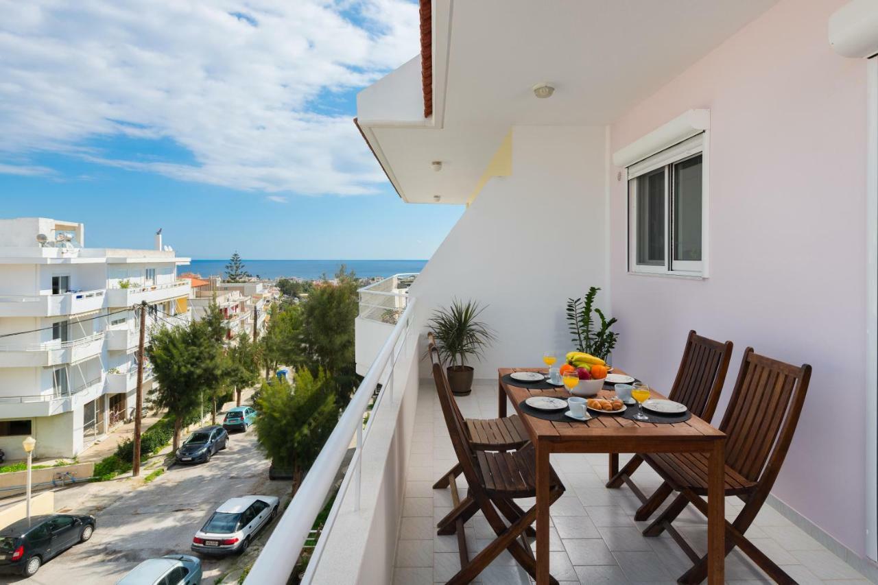 S&A Amazing Sea View Apartment Родос Экстерьер фото